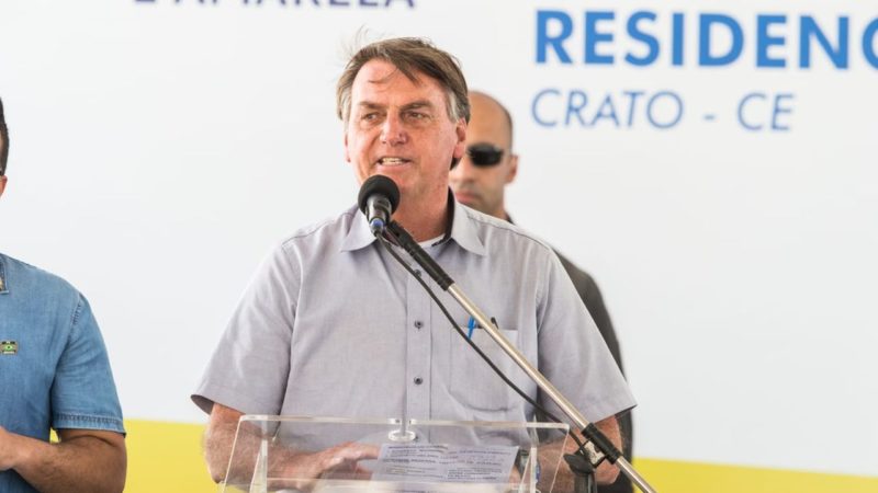 Bolsonaro dispara contra Camilo Santana em visita ao Ceará: ‘ato criminoso’