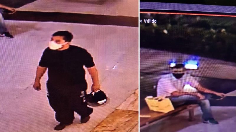 Polícia divulga imagens de suspeitos de matar vendedora em shopping de Fortaleza