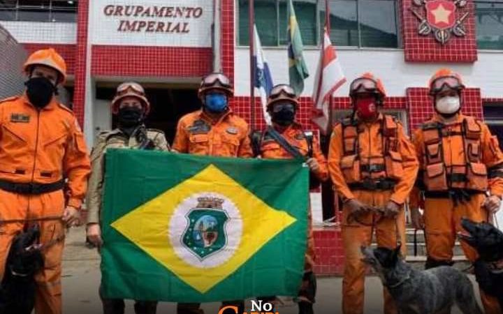 Bombeiros do Ceará que atuaram em Petrópolis recebem homenagem