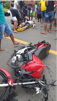 Um morto e outro gravemente ferido no Cariri após acidentes em Brejo Santo