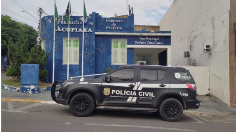 O Ministério Público do Estado do Ceará Compre mandados de busca e apreensões em Ipaumirim, Baixio e outras Cidades