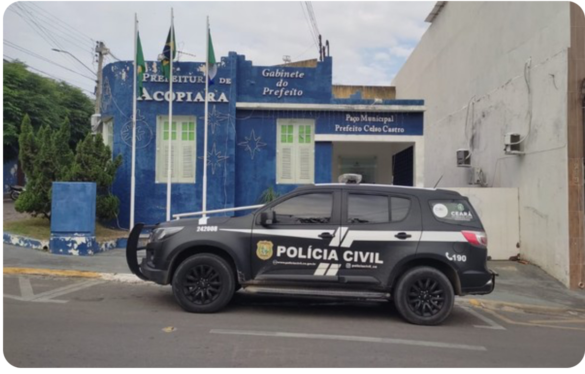 O Ministério Público do Estado do Ceará Compre mandados de busca e apreensões em Ipaumirim, Baixio e outras Cidades