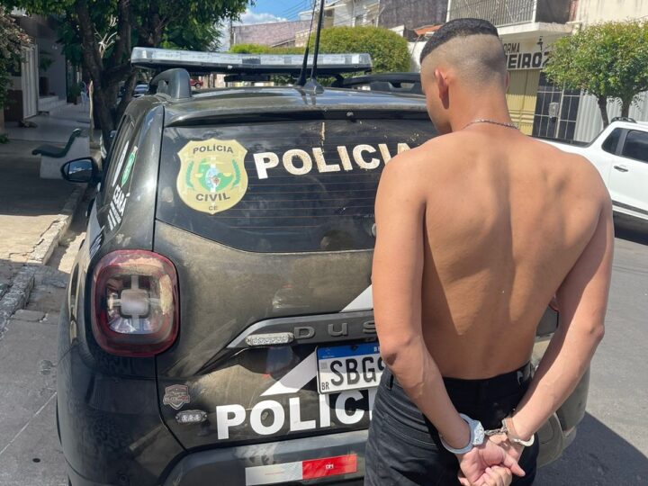Polícia Civil prende suspeito de assalto em Ipaumirim